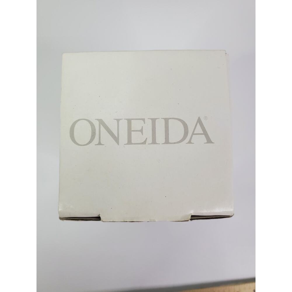 Vintage ONEIDA Crystal Celeste Bud Vase Germany 8” w/Box 1998 C092104 - Picture 5 of 9